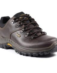 photo of grisport dartmoor leather walking shoe brown
