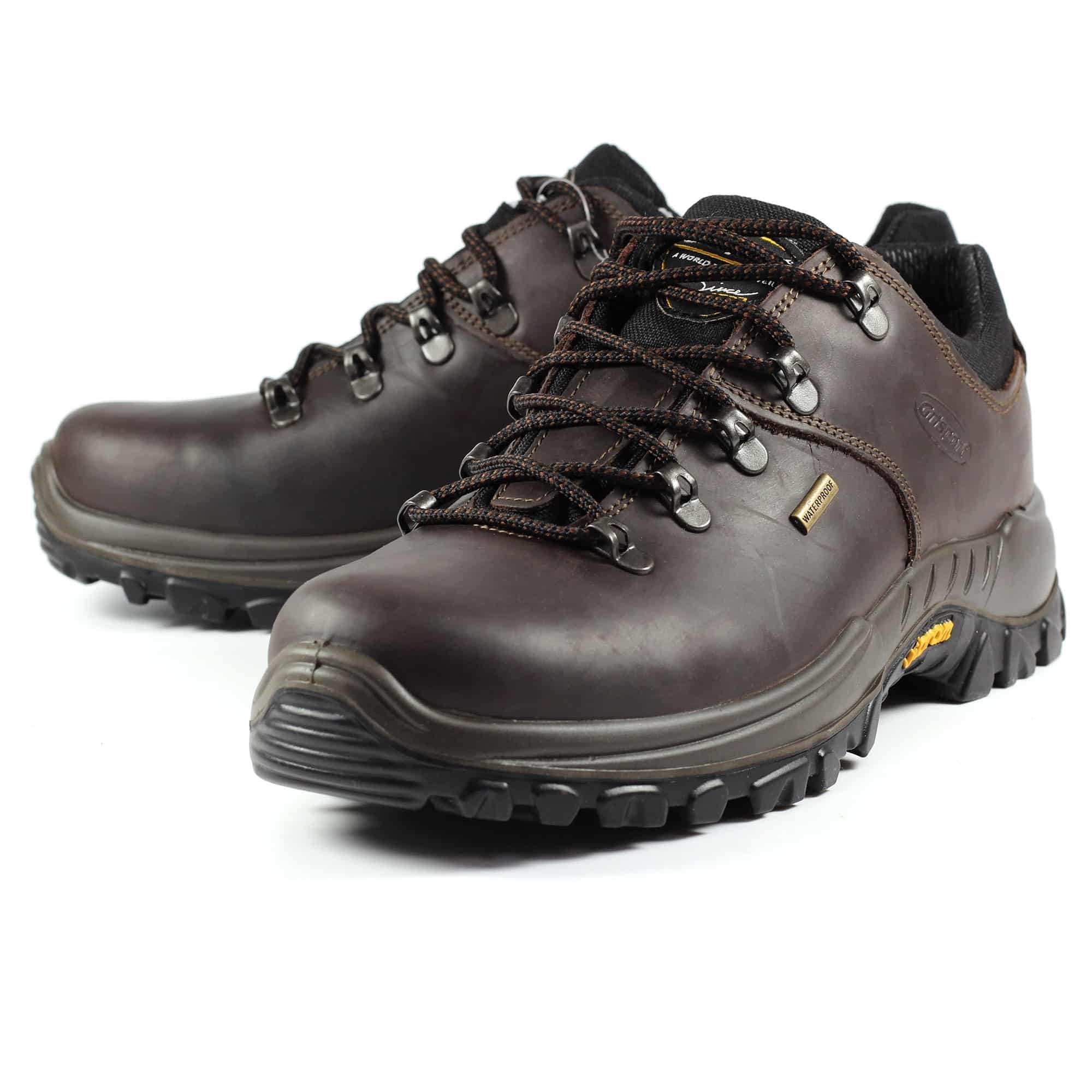 photo of grisport dartmoor leather walking shoes brown