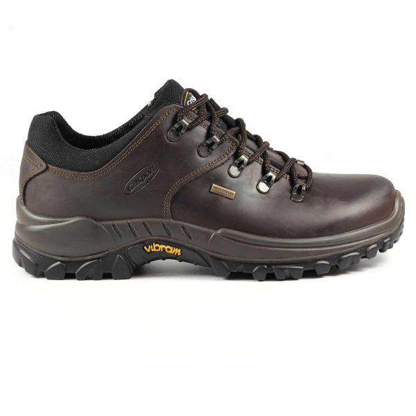 photo of grisport dartmoor leather walking shoe brown