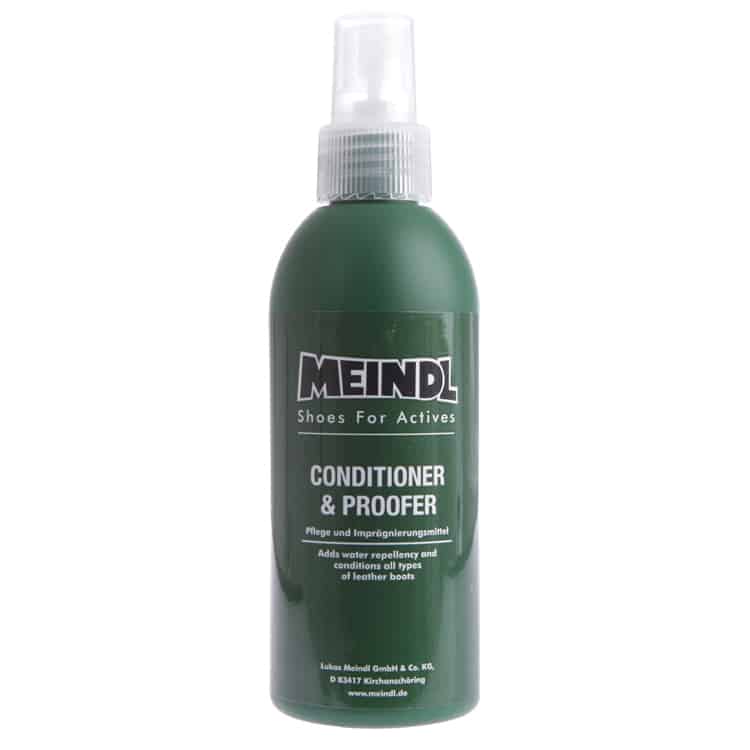 photo of meindl conditioner and proofer spray