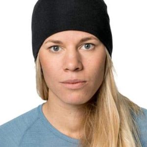 photo of Woolpower beanie lite in black colour