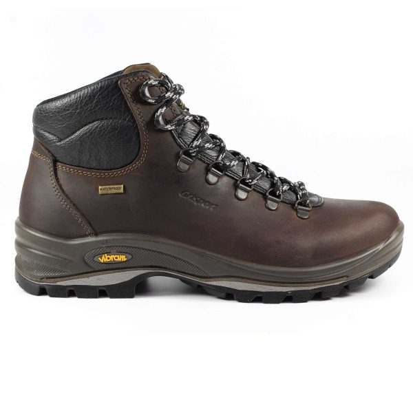 photo of Grisport fuse brown leather walking boots