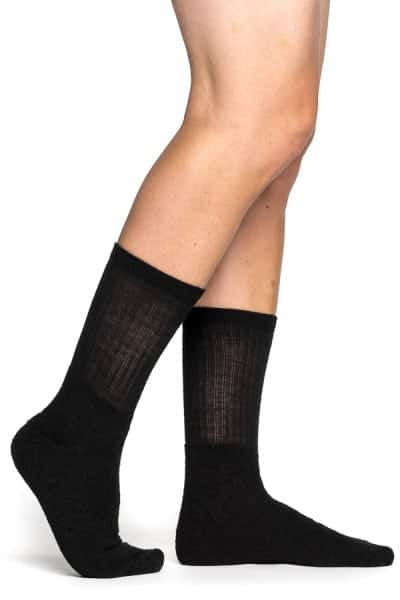 photo of Woolpower 200 socks in black colour