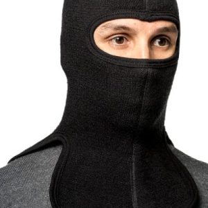 photo of woolpower 400 balaclava black