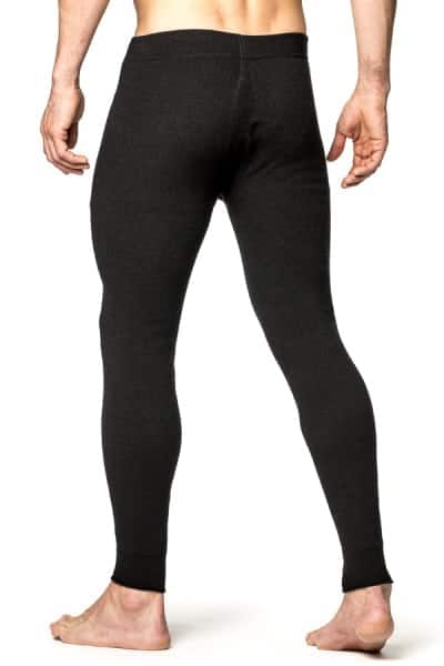 Woolpower Long Johns 400 With Fly black : WSlackandsons.co.uk