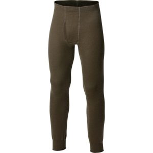 Woolpower Long Johns With Fly 400 - pine green