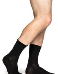 photo of Woolpower liner lite classic socks in black colour