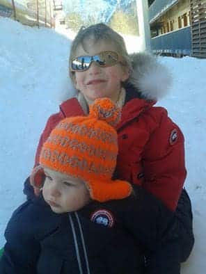 Ben and Katie in their Canada Goose jackets