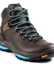 photo of Grisport womens glide brown leather walking boots