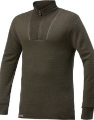 photo of Woolpower 7224 turtleneck 400 in pine green colour