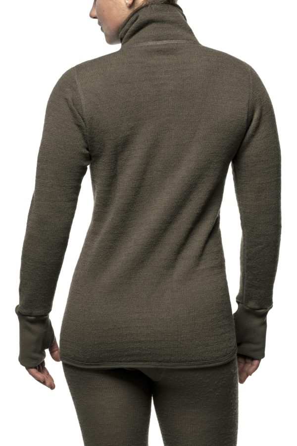 Woolpower Full Zip Jacket 600 Unisex - pine green - Image 2