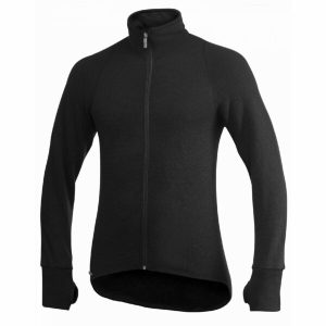 Woolpower Full Zip Jacket 600 Unisex - black