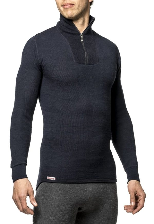 photo of Woolpower turtleneck 200 navy