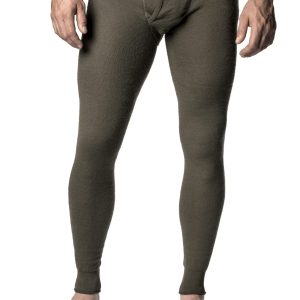 photo of Woolpower long johns pine green