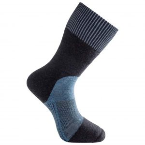 photo of Woolpower skilled classic socks 400 in dark navy colour