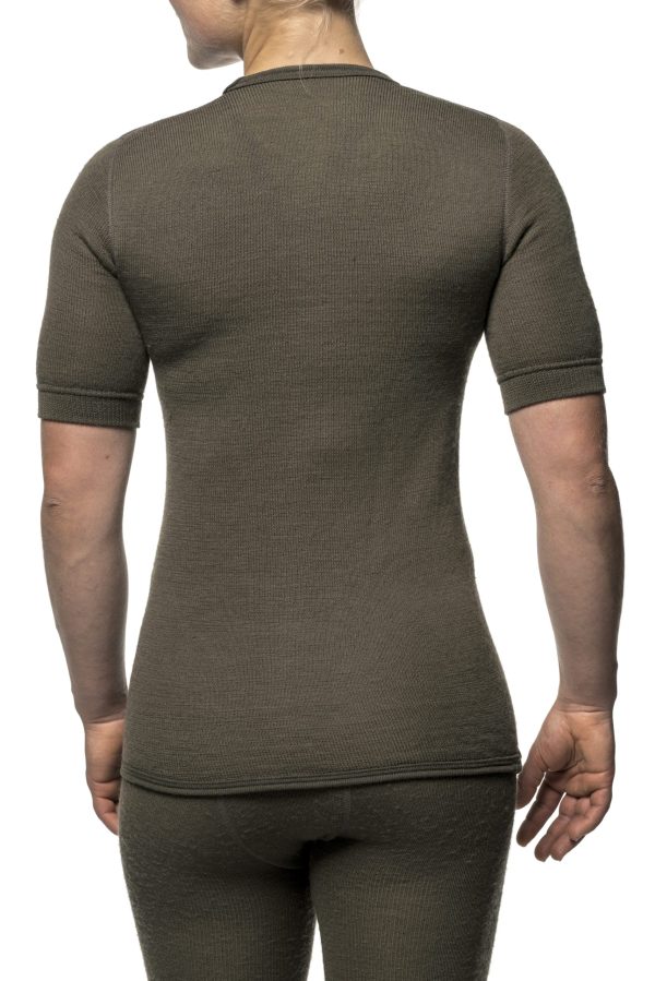 Woolpower Tee 200 Unisex - pine green - Image 2