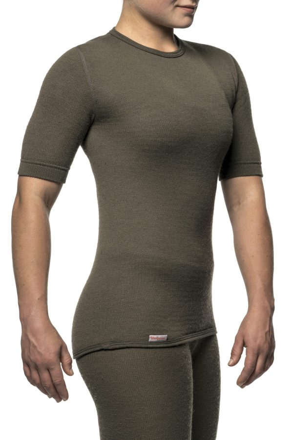 Woolpower Tee 200 Unisex - pine green - Image 3