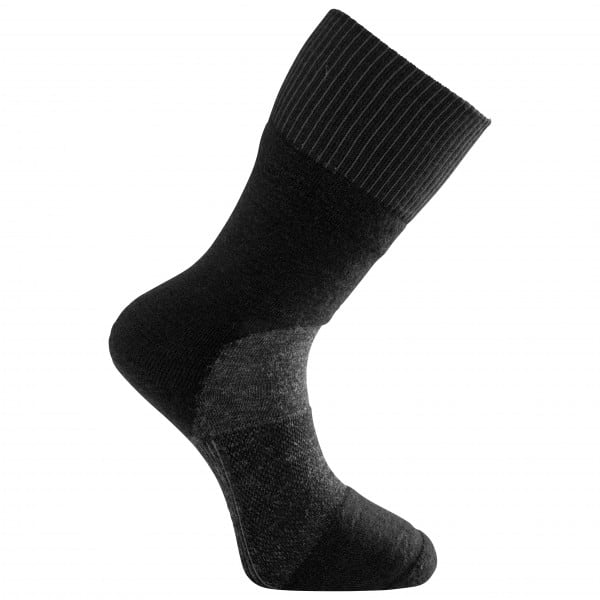photo of Woolpower skilled classic 400 socks in black dark grey colour