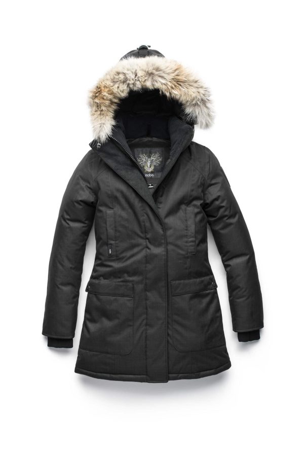 Nobis Ladies Carla Parka size XS - black - Image 8