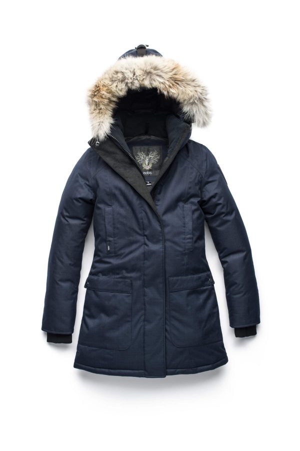 Nobis Ladies Carla Parka size XS - navy - Image 2