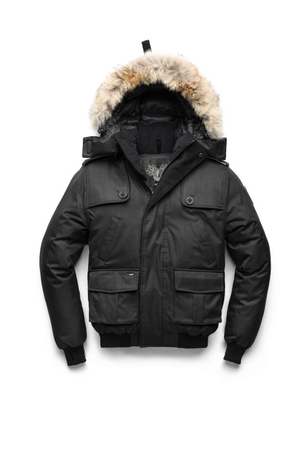 Nobis Men's Cartel Bomber Jacket size L, XL - black - Image 2