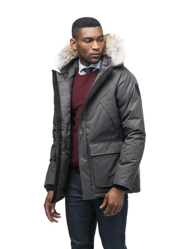Nobis Men's Heritage Parka size XL - steel grey