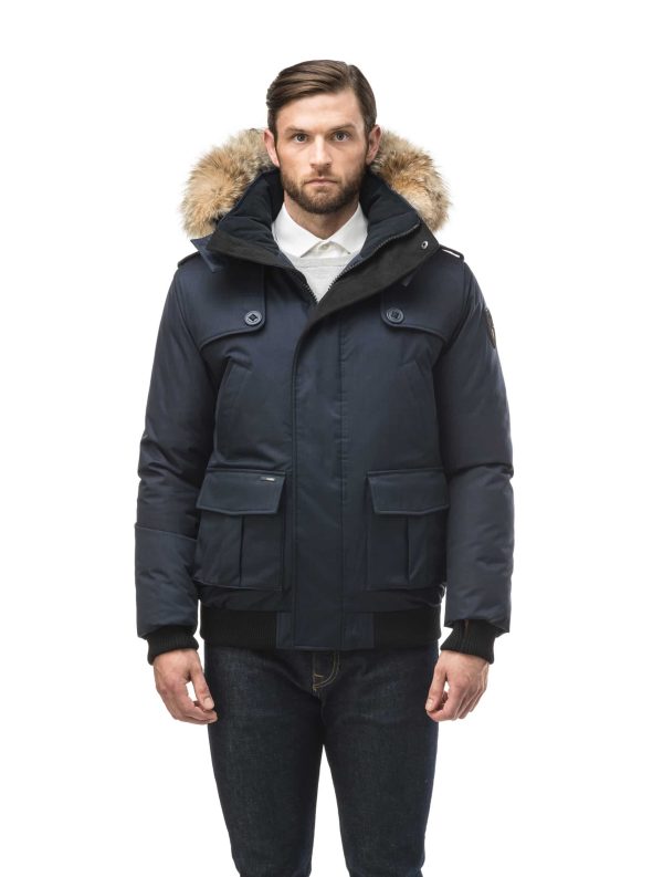 Nobis Men's Cartel Bomber Jacket size L - navy