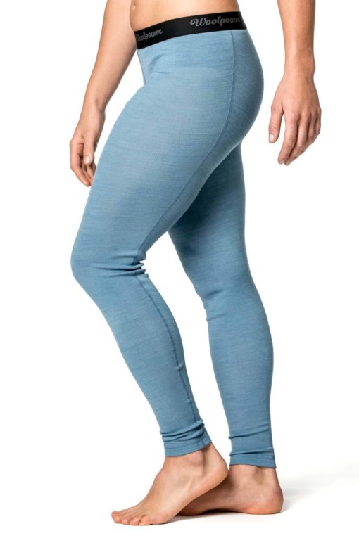 photo of Woolpower long johns lite womens in nordic blue colour