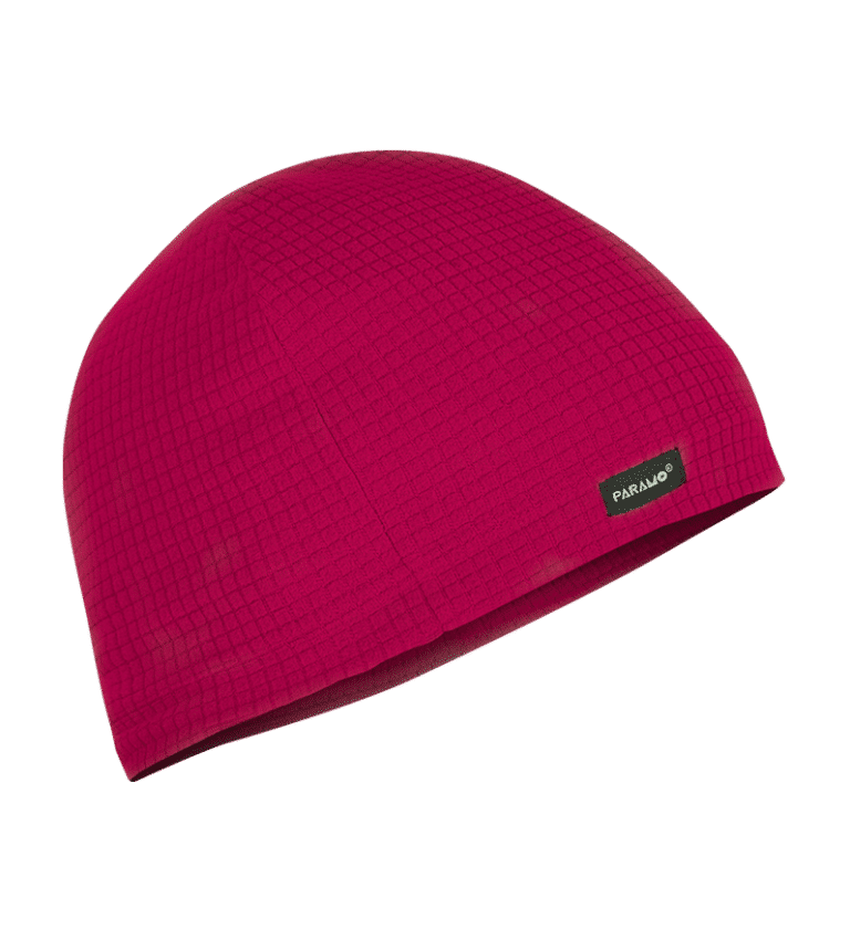 photo of Paramo beanie in carmine colour