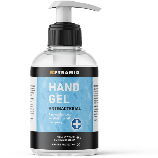 photo of pyramid antibacterial hand sanitiser gel 500ml
