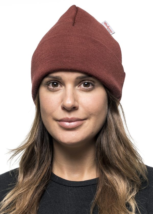 Woolpower Beanie Classic - rust red - Image 3