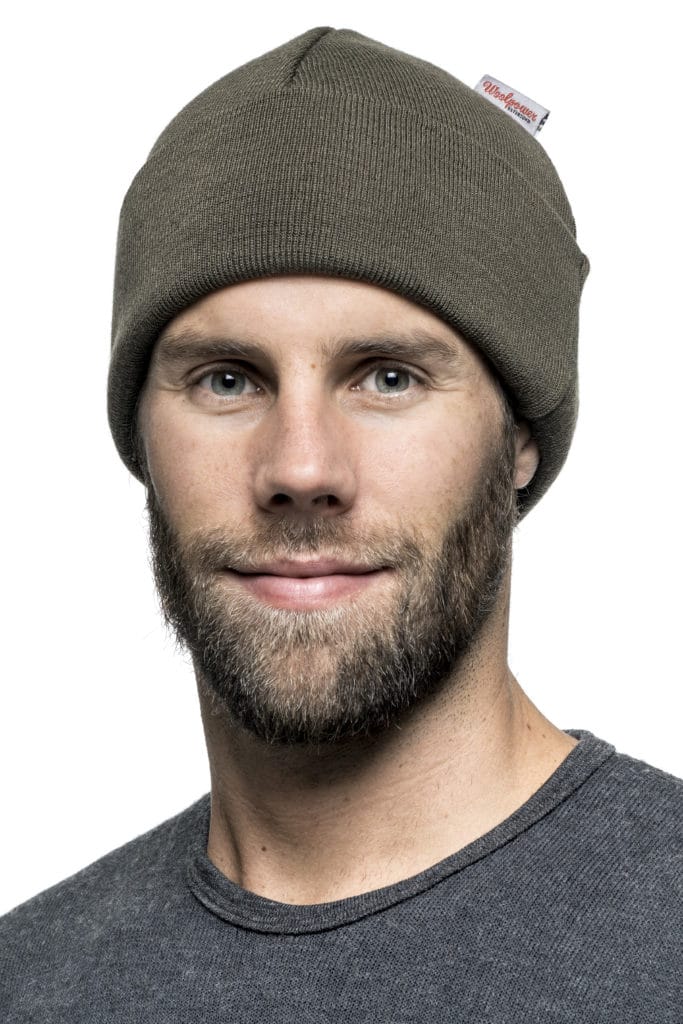 photo of Woolpower beanie classic pine green