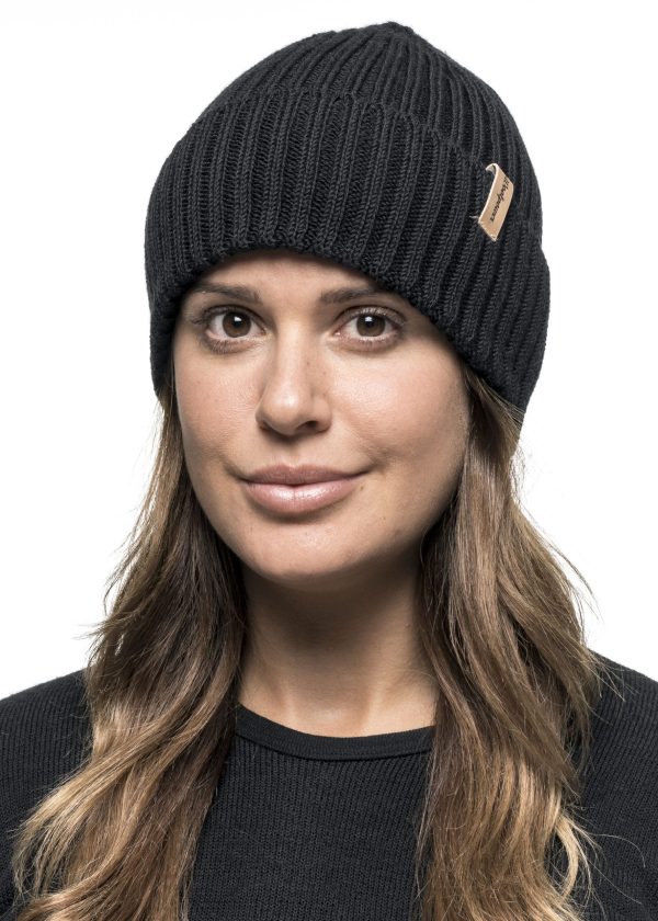 Woolpower Beanie Ribbed - black - Image 3