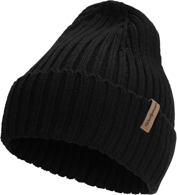 Woolpower Beanie Ribbed - black - Image 2