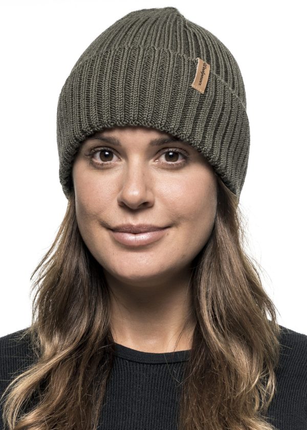 Woolpower Beanie Ribbed - pine green - Image 3