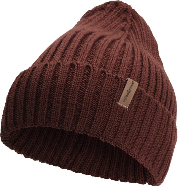 Woolpower Beanie Ribbed - rust red - Image 2