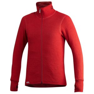 Woolpower Full Zip Jacket 400 Unisex - autumn red