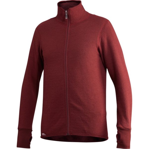 Woolpower Full Zip Jacket 400 Unisex - rust red - Image 5