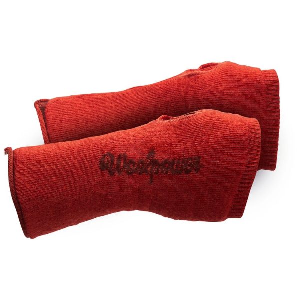 Woolpower Wrist Gaiter 200 - autumn red - Image 2