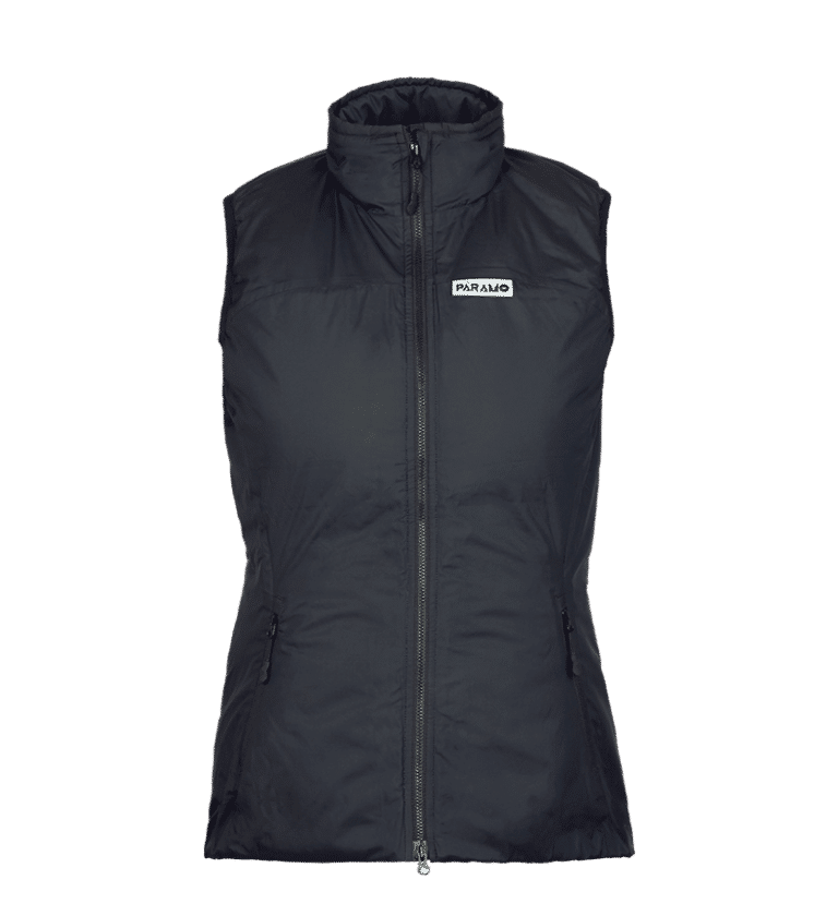 photo of Paramo womens torres medio gilet black