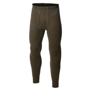 Woolpower Long Johns With Fly 200 - pine green
