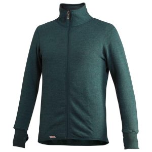 Woolpower Full Zip Jacket 400 Unisex - forest green