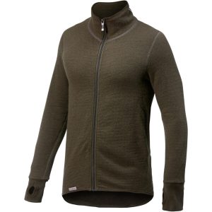 Woolpower Full Zip Jacket 400 Unisex - pine green