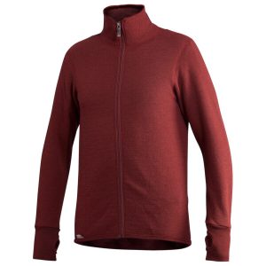 Woolpower Full Zip Jacket 400 Unisex - rust red