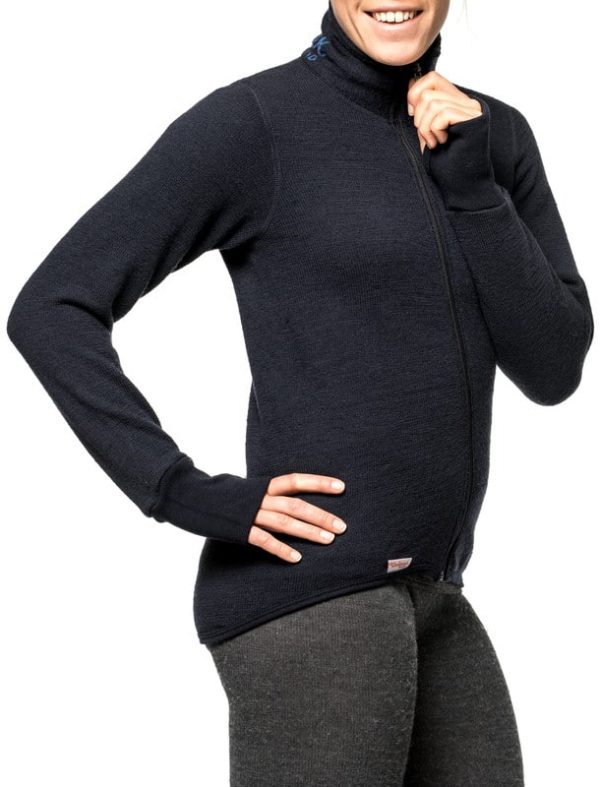 photo of Woolpower Full Zip Jacket 400 navy