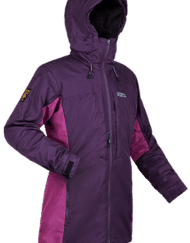 Paramo womens new alta 3 jacket elderberry foxglove