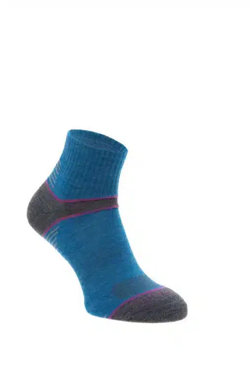 Silverpoint on the move ankle sock sea foam