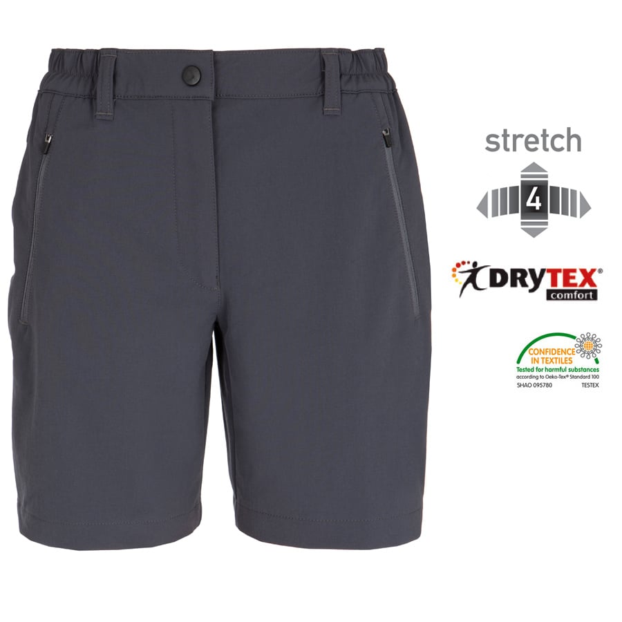 Silverpoint womens bowness shorts graphite
