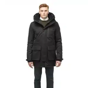 nobis mens martin parka black