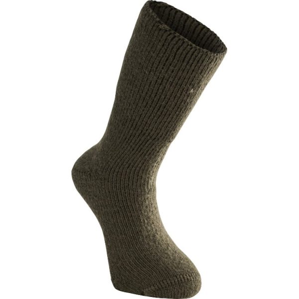 photo of Woolpower 600 socks pine green